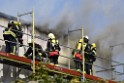 Dachstuhlbrand Koeln Poll Geislarerstr P375